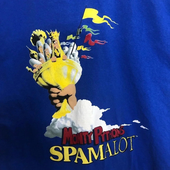 MONTY PYTHON’S Spamalot Children Youth Graphic T Shirt - Picture 3 of 6